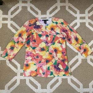 Gorgeous Watercolor floral Cardigan